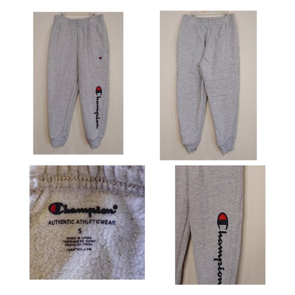 Champios 4 Pieces Lot Pants Girls Small Gray/Black Leggings Warm Athleticwear - Picture 4 of 5